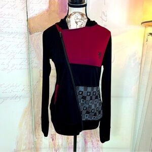 Wizarding World of Harry Potter Hoodies Asymmetrical Zipper Gryffindor Medium